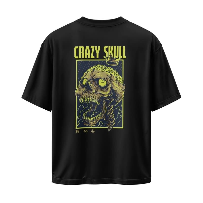 صورة T-shirt Crazy Skull