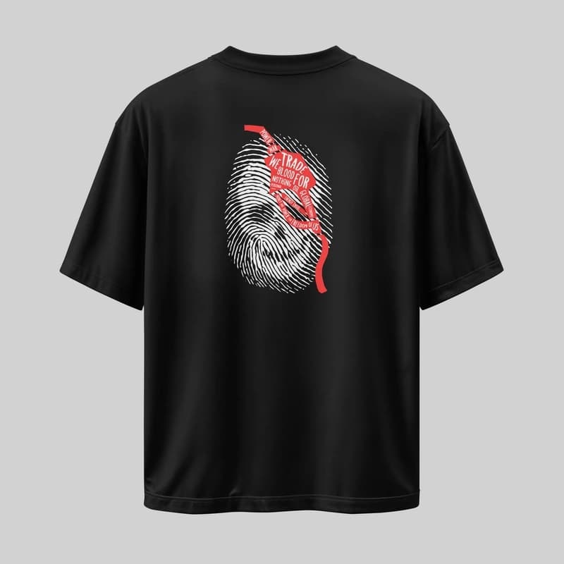 صورة T-shirt Blood For Oil