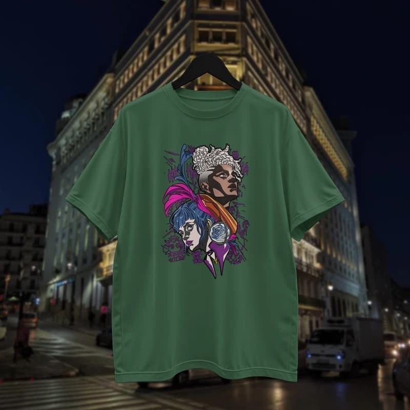 صورة T-shirt Jinx & Ekko (League of Legends)