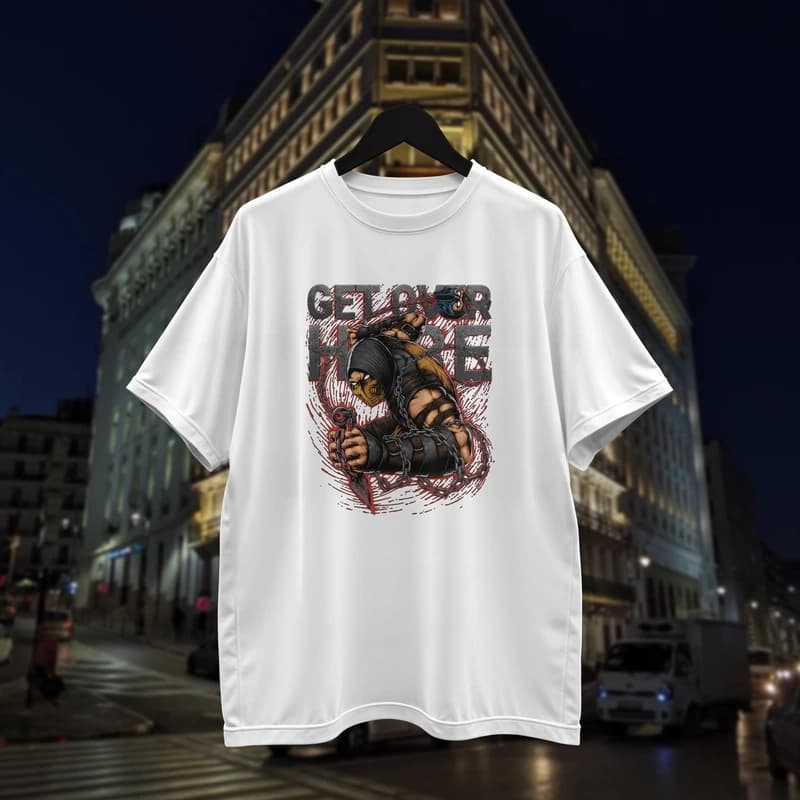 صورة T-shirt Scorpion (Mortal Kombat)