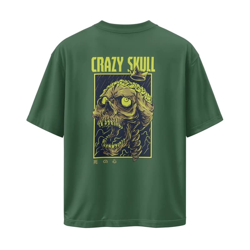 صورة T-shirt Crazy Skull