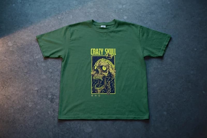 صورة T-shirt Crazy Skull