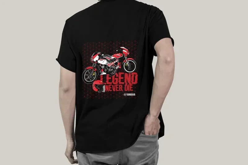 صورة T-shirt Legends Never Die