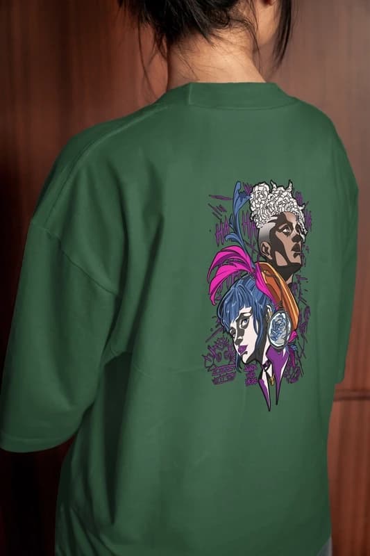 صورة T-shirt Jinx & Ekko (League of Legends)