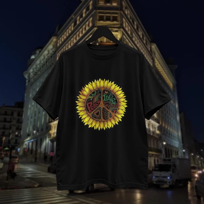 صورة T-shirt Peace n Love